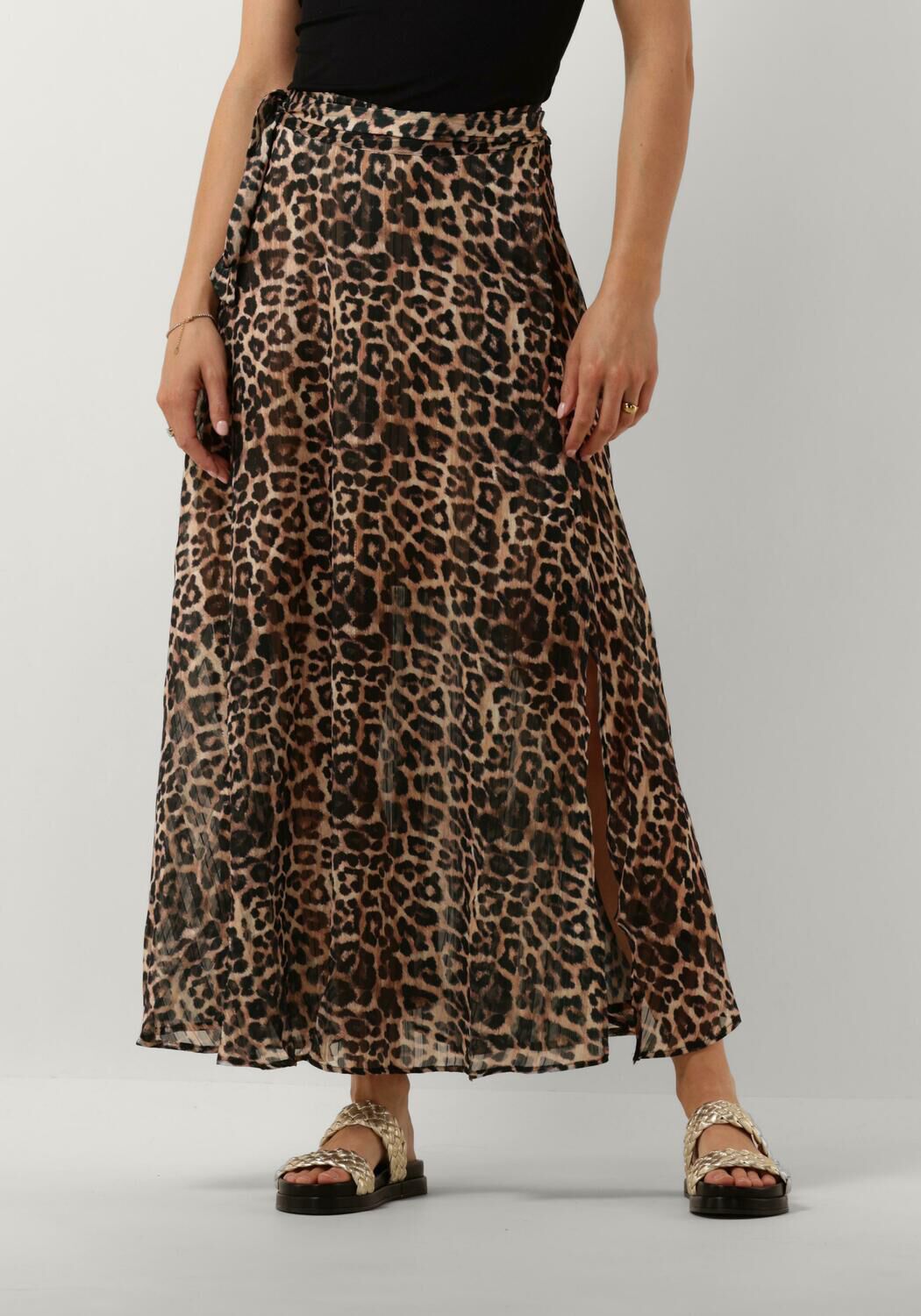 GUESS Dames Rokken New Romana Skirt Leopard