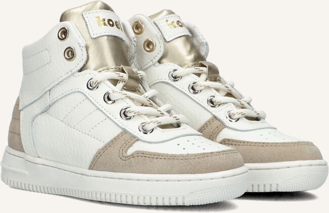Witte KOEL4KIDS Hoge sneakers 23M005 Witte KOEL4KIDS Hoge sneakers 23M005 - large