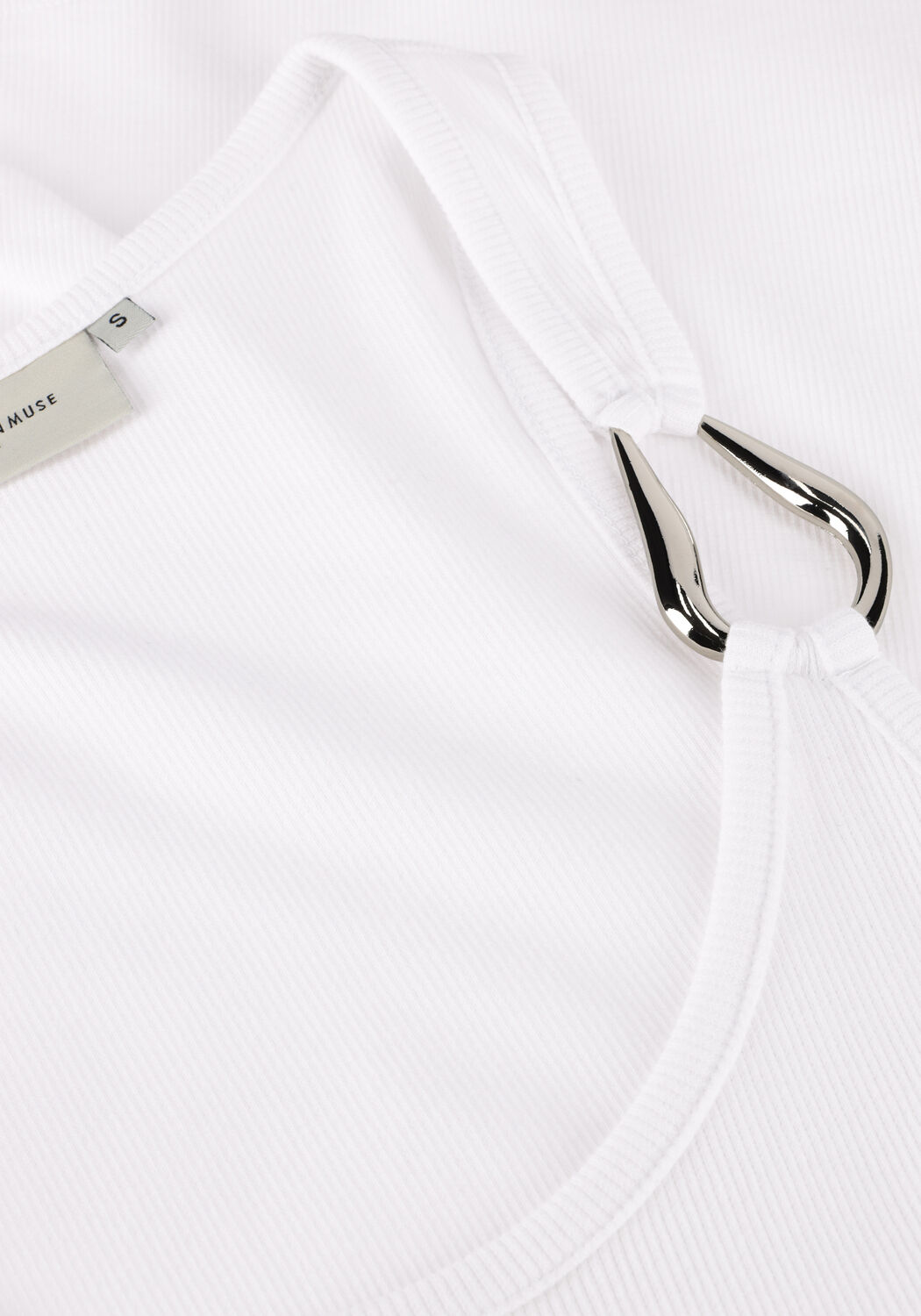 Witte COPENHAGEN MUSE Tops & T-shirts CM CIV TOP - large