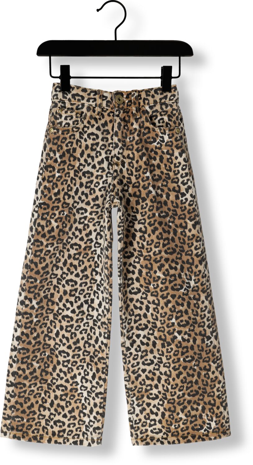 VINGINO Meisjes Broeken Cassie Leopard Bruin