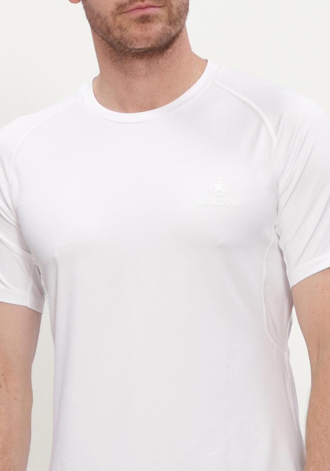 Witte AIRFORCE Sportshirts PERFORMANCE LIGHT THERMO SHORT SLEEVE - large