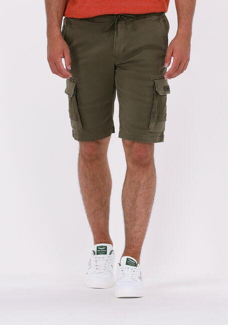 Groene PME LEGEND Korte broek ENGINE SHORTS COLORED SWEAT - large