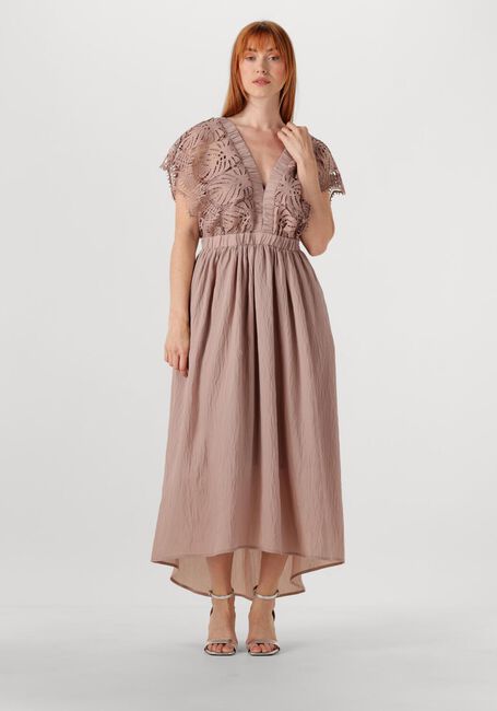 Roze COPENHAGEN MUSE Midi jurk COLE DRESS - large