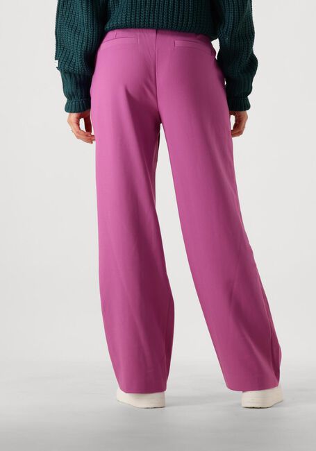 Roze COLOURFUL REBEL Wijde broek RUS UNI PINTRUCK STRAIGHT PANTS - large