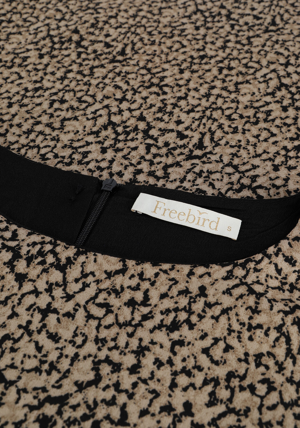 Beige FREEBIRD Mini jurk REMI - large