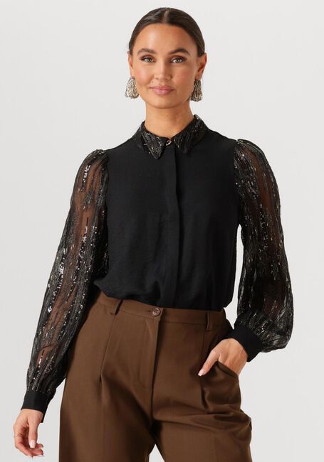 Zwarte AAIKO Blouses PILLAR PAILLETTE PES 522 - large