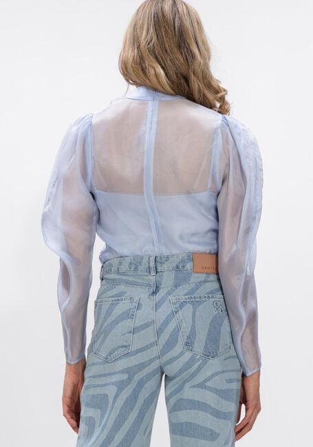 Blauwe DANTE6 Blouses OCEAN PUFFY SLEEVE TOP - large