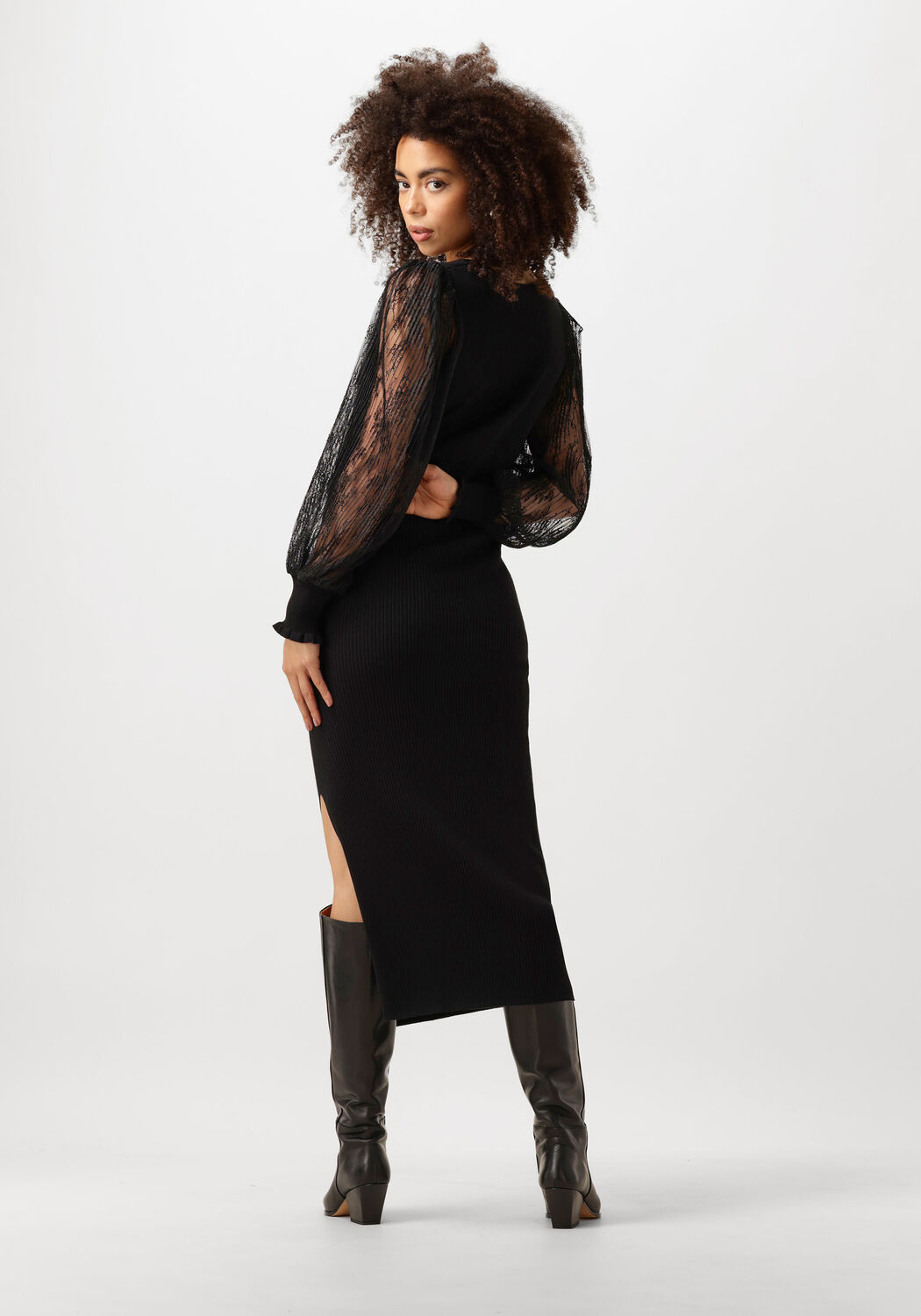TWINSET MILANO Dames Blouses 242tt3162 Zwart