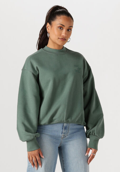 Groene ANOTHER LABEL Sweater JAXY SWEAT L/S - large
