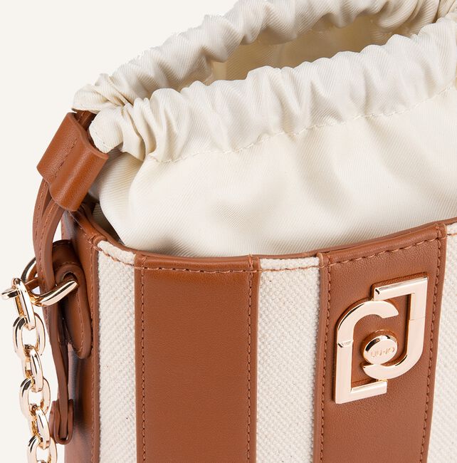 Cognac LIU JO Schoudertas S DRAWSTRING CREA Cognac LIU JO Schoudertas S DRAWSTRING CREA - large