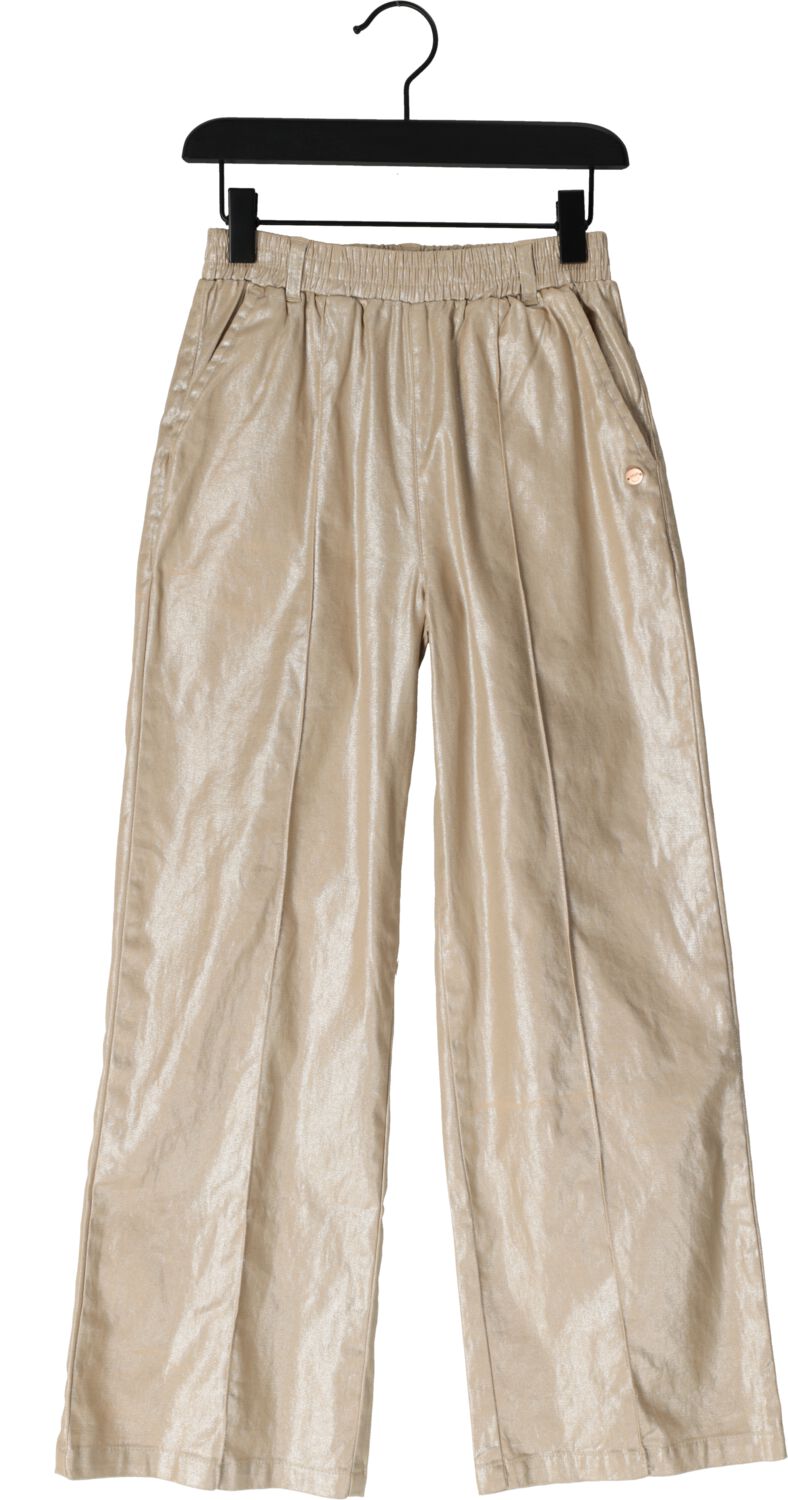 NONO Meisjes Broeken Sayla Stretc Twill Pants Goudkleurig