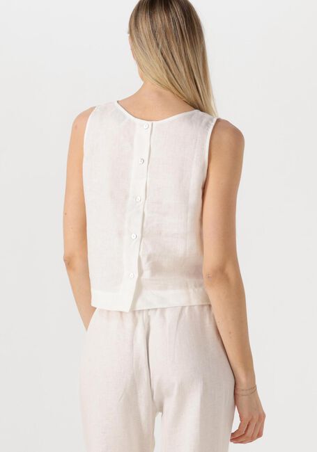 Witte RESORT FINEST Top CROP TOP LINEN - large