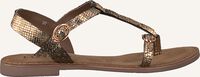 Gouden LAZAMANI Platte sandalen 75.501 - medium