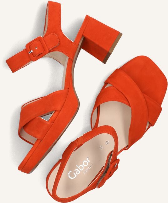 Oranje GABOR Sandalen met hak 953 Oranje GABOR Sandalen met hak 953 - large