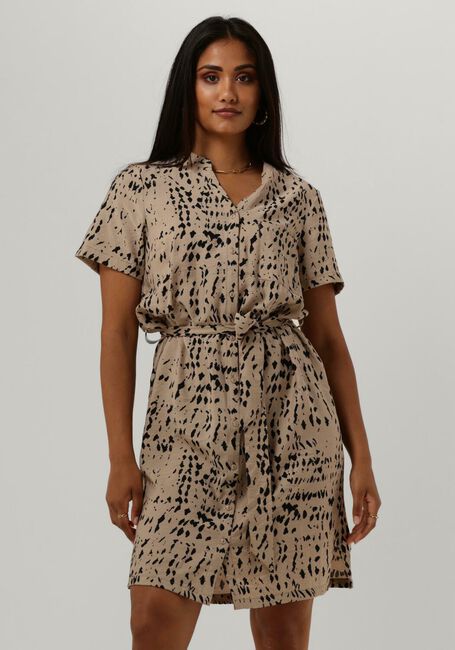 Oranje OBJECT Mini jurk OBJSELINE S/S SHIRT DRESS NOOS - large