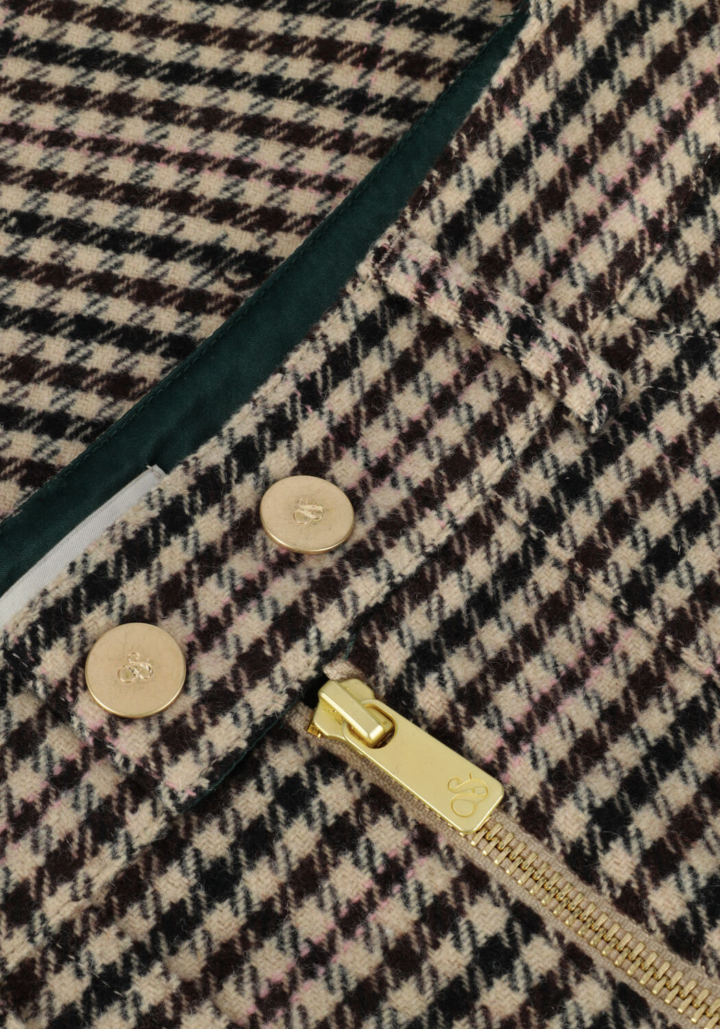 Camel SCOTCH & SODA Minirok MINI SKIRT IN HERITAGE CHECK - large