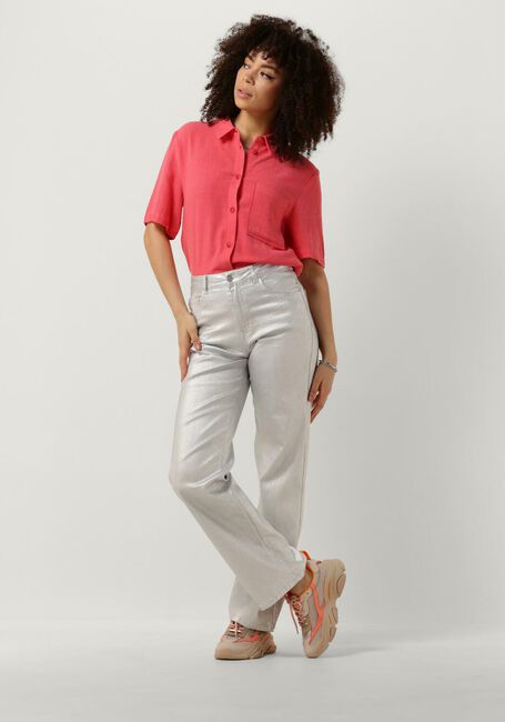 Roze OBJECT Blouses OBJSANNE 2/4 SHIRT - large