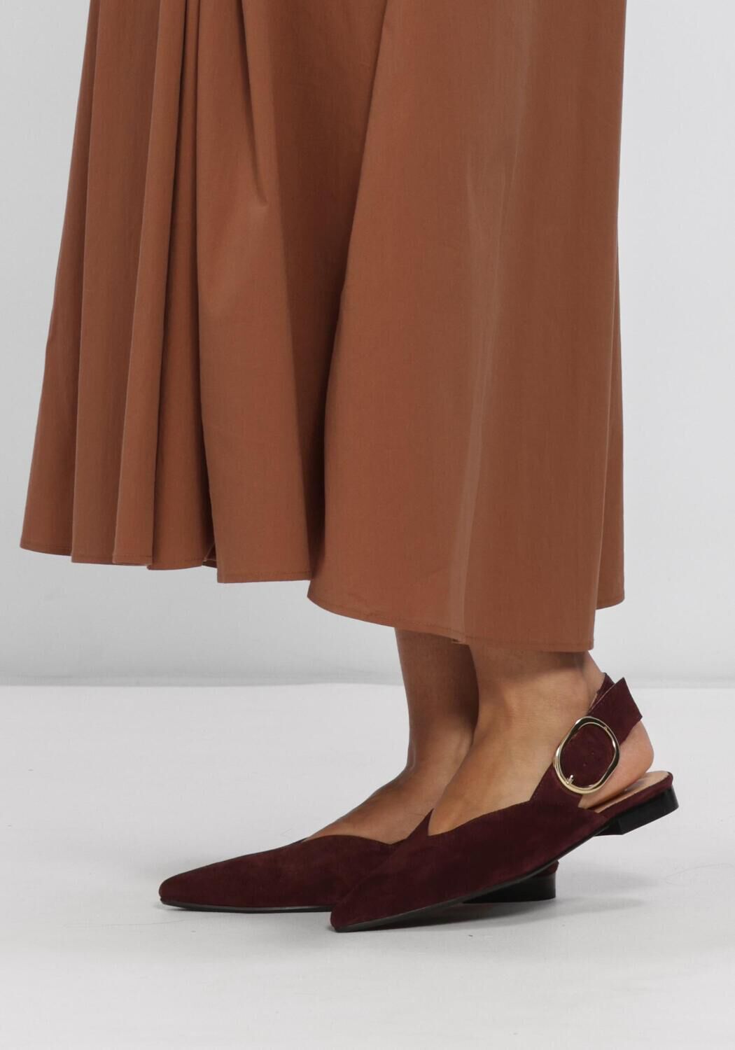 Bordeaux STEFANO LAURAN Slingbacks 4548 - large