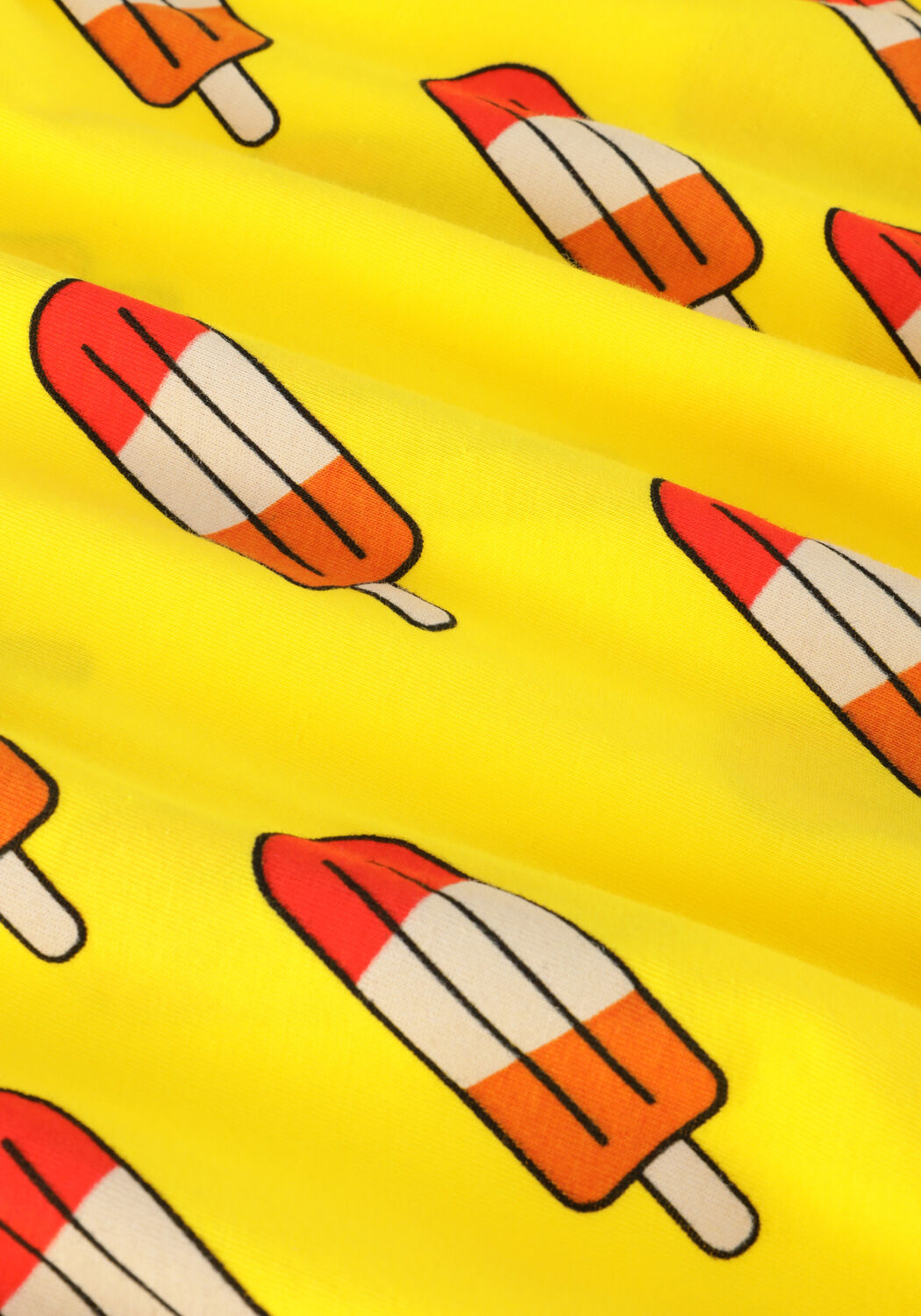 CARLIJNQ Meisjes Tops & T-shirts Popsicle Frilled Shirt Geel