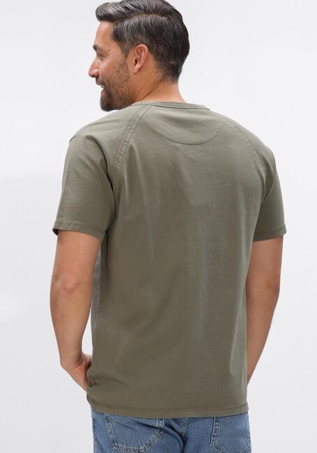 Khaki BUTCHER OF BLUE T-shirt ARMY CORP LOCK TEE - large