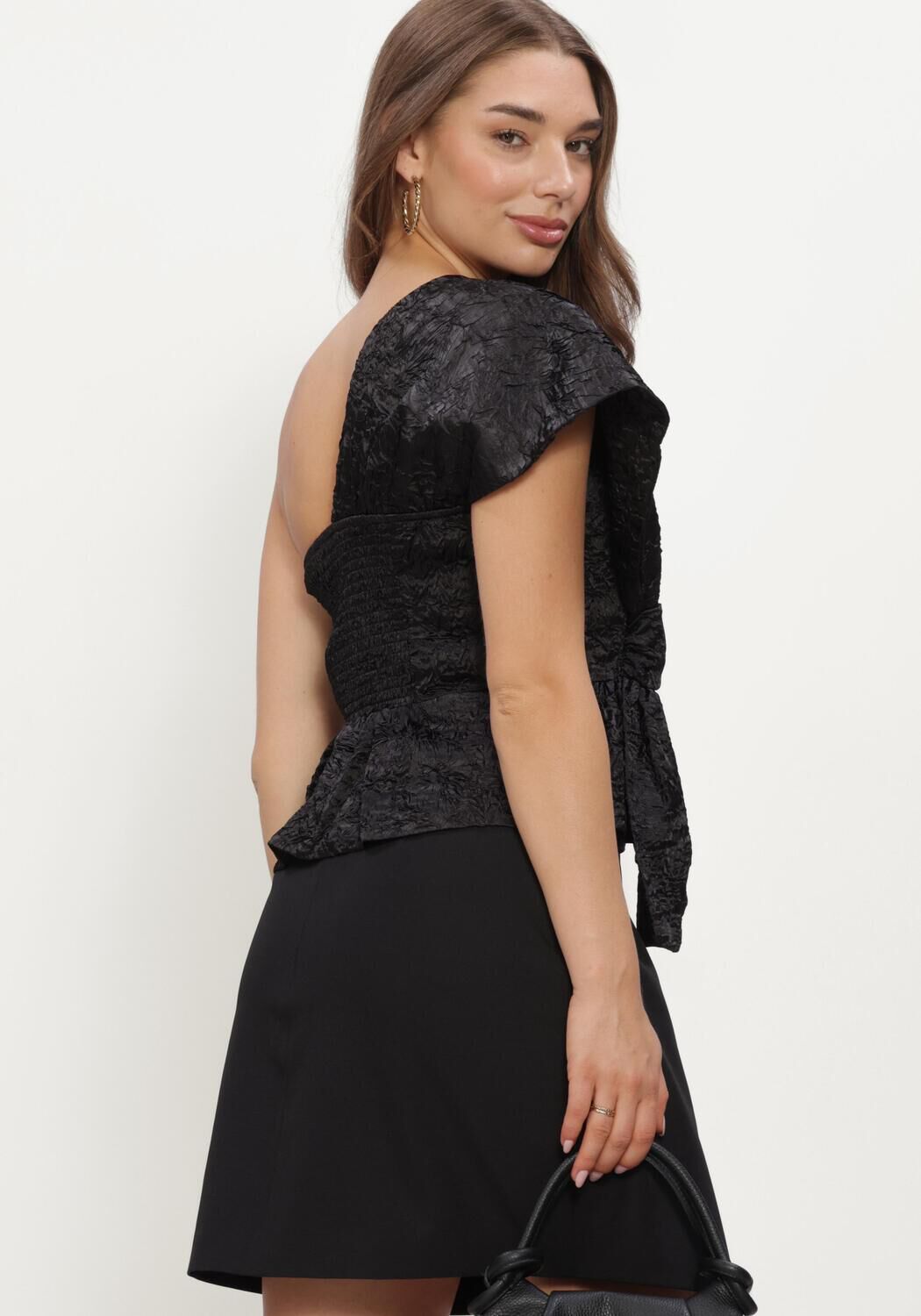 Zwarte NOTRE-V Top NV-IZA - large