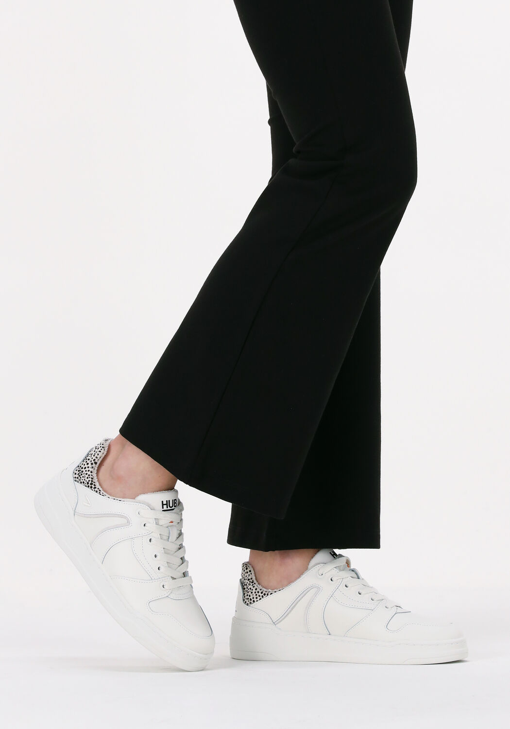 Witte HUB Lage sneakers CREW - large