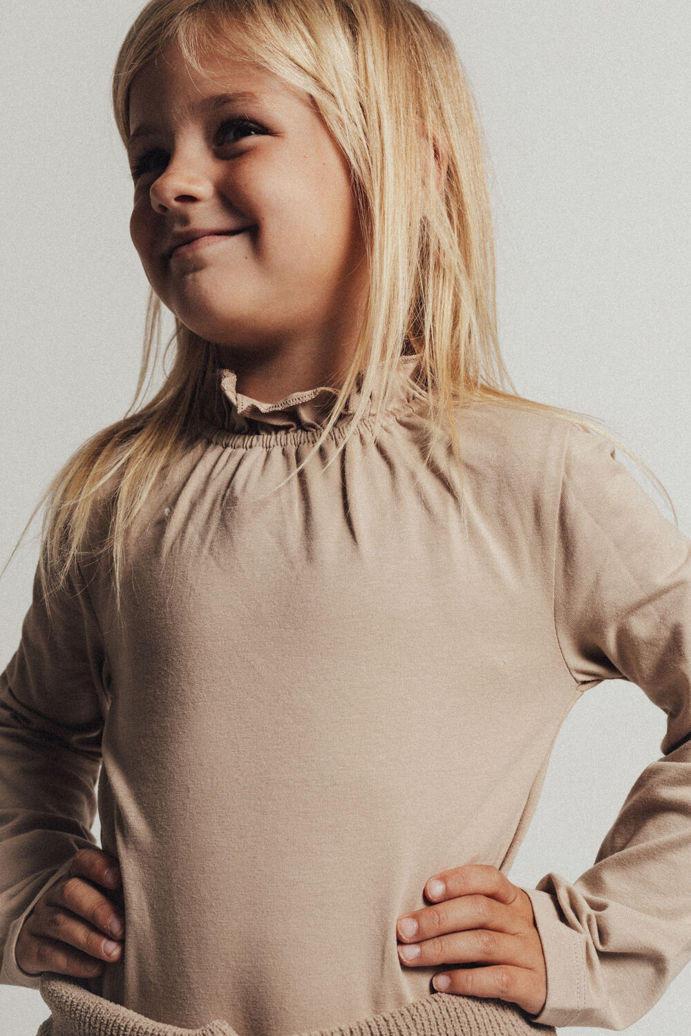 Camel BAJE STUDIO Tops & T-shirts HAYLE - large