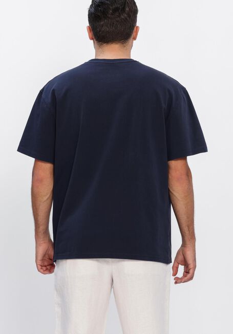 Donkerblauwe LES DEUX T-shirt CREW T-SHIRT - large