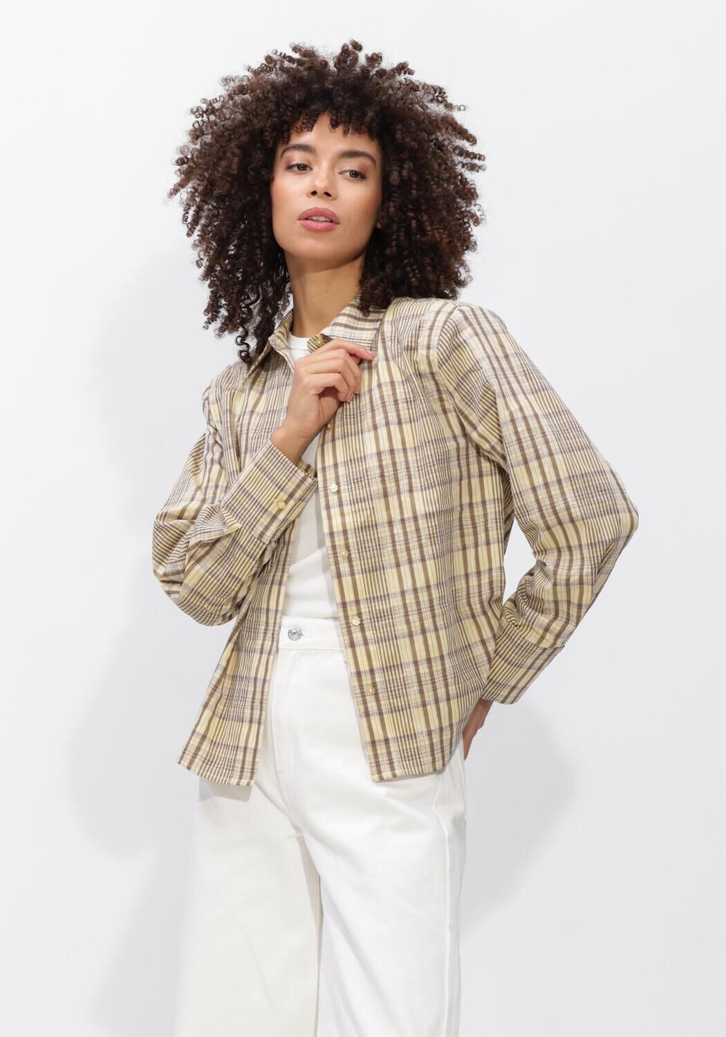 Multi CO'COUTURE Top BRISA PADDED SHIRT - large