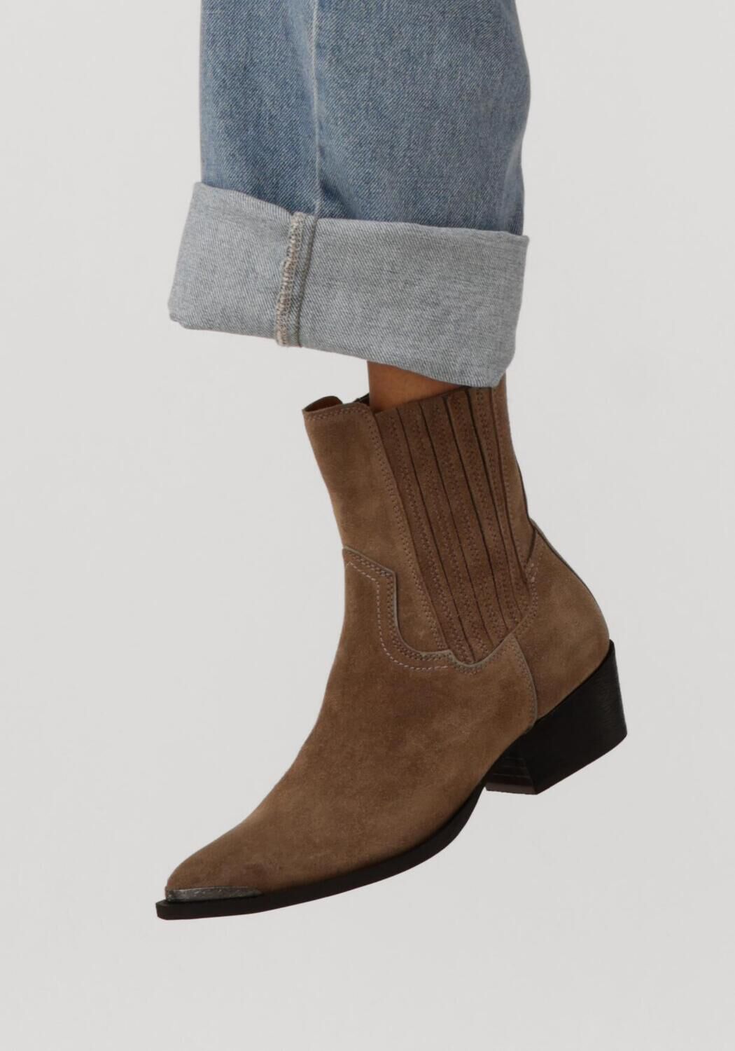 Taupe TORAL Enkellaarsjes LISEN - large