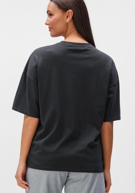 Grijze ALIX THE LABEL T-shirt LADIES KNITTED BAND T-SHIRT - large