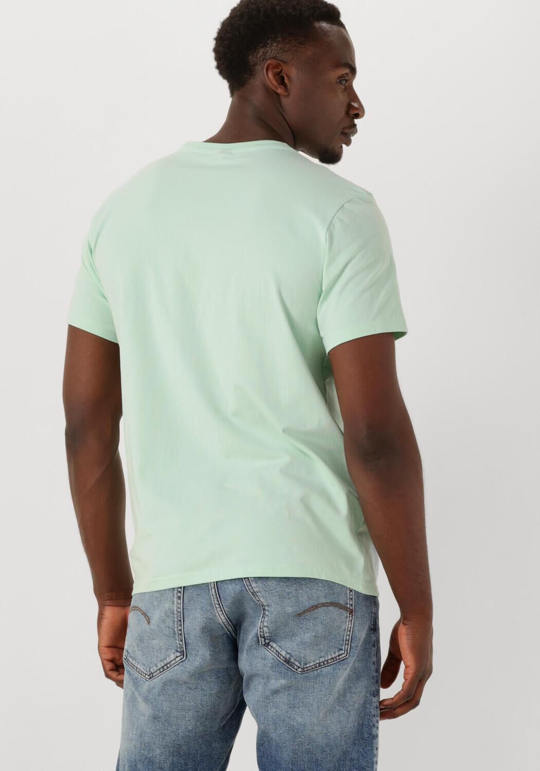 G-STAR RAW Heren Polo's & T-shirts Slim Base R T S s Groen