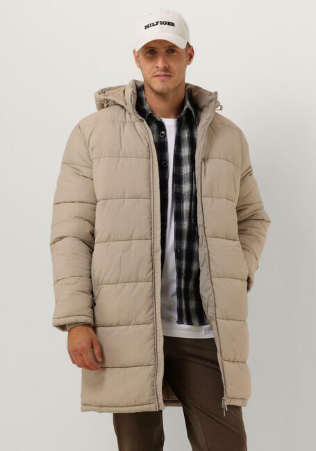 Gebroken wit SELECTED HOMME Gewatteerde jas SLHCOOPER PUFFER COAT W NOOS - large