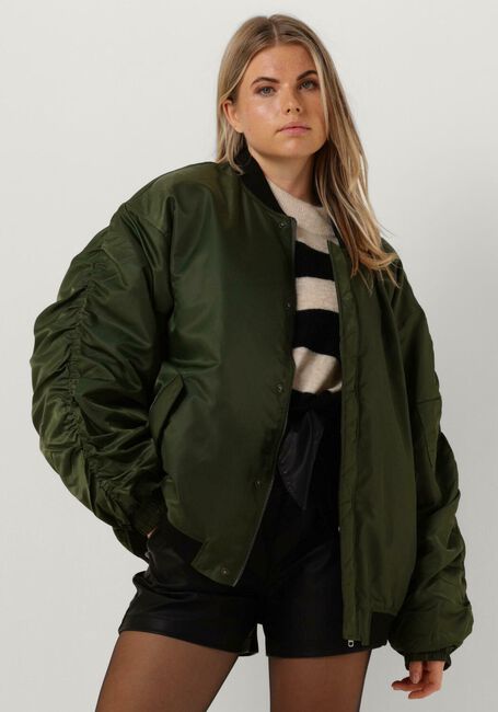 Groene OBJECT Jack OBJMARY OVERSIZE BOMBER JACKET - large