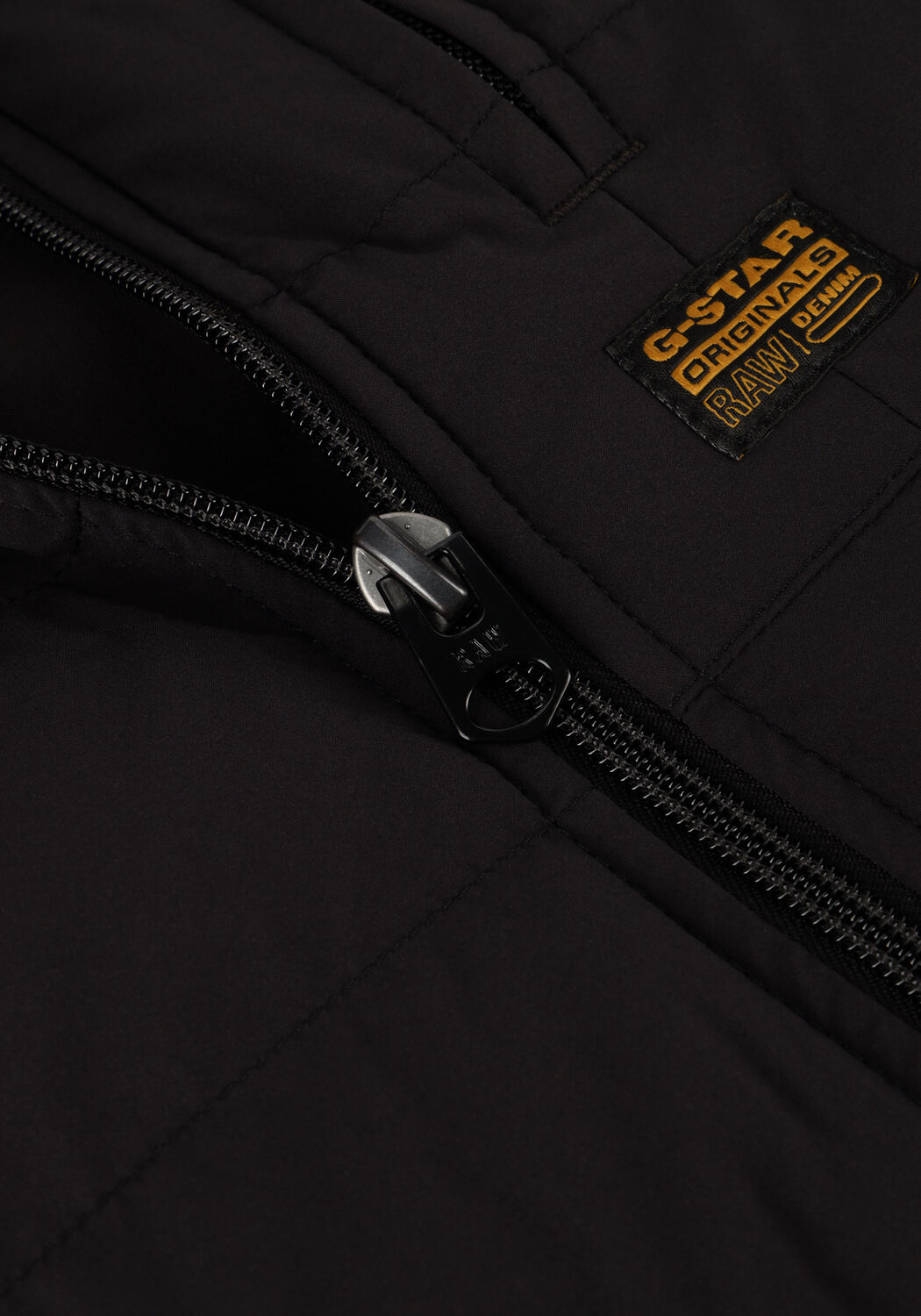 Zwarte G-STAR RAW Bodywarmer FOUNDATION LINER VEST - large