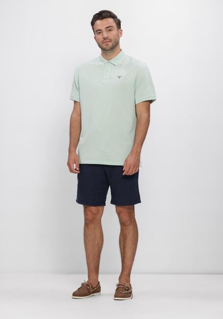 Blauwe BARBOUR Polo LIGHTWEIGHT SPORTS POLO SHIRT - large