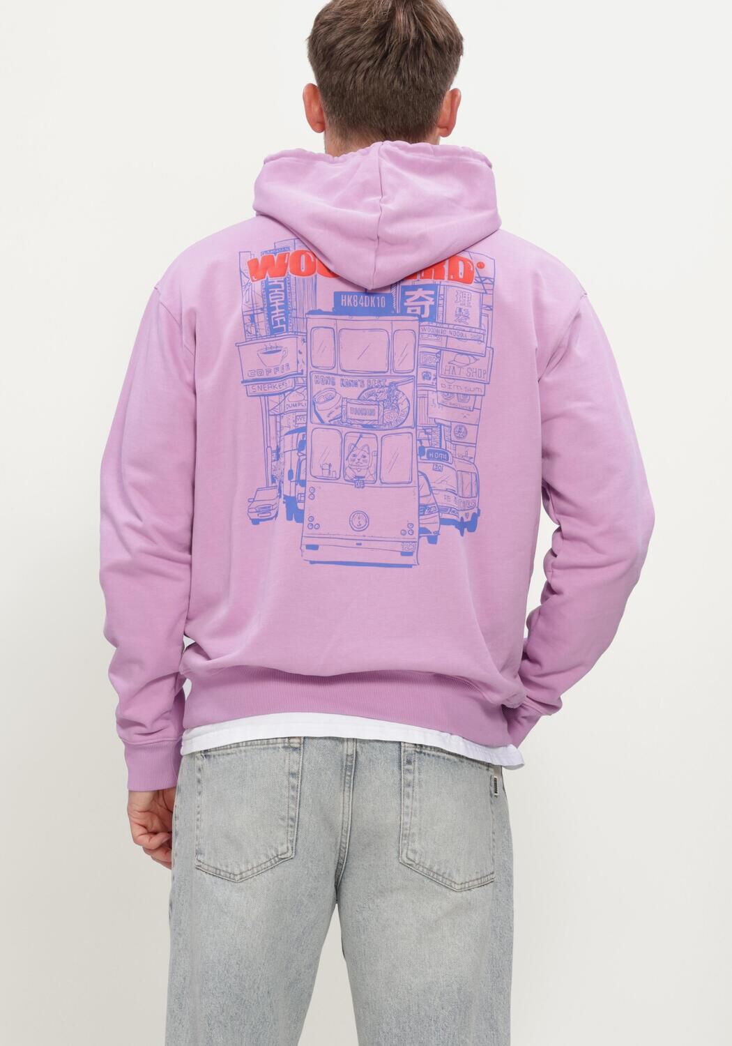 Lila WOODBIRD Sweater WBPACS TRAM HOODIE - large
