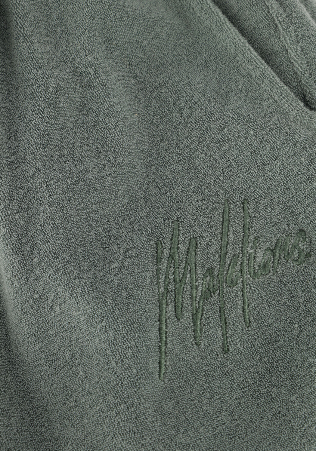 MALELIONS Jongens Broeken Towelling Shorts Groen