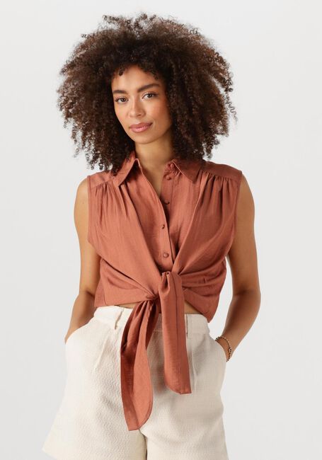 Oranje MINUS Top SERIA SLEVELESS SHIRT - large