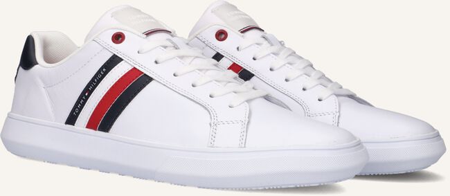 Witte TOMMY HILFIGER Lage sneakers ESSENTIAL CUPSOLE Witte TOMMY HILFIGER Lage sneakers ESSENTIAL CUPSOLE - large