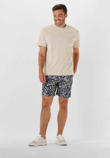 Donkerblauwe SHIWI Zwembroeken MEN MIKE SWIM SHORTS 7 INCH STARFISH - large