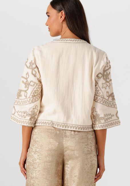 Gebroken wit SUMMUM Jack JACKET TAPE EMBROIDERED - large
