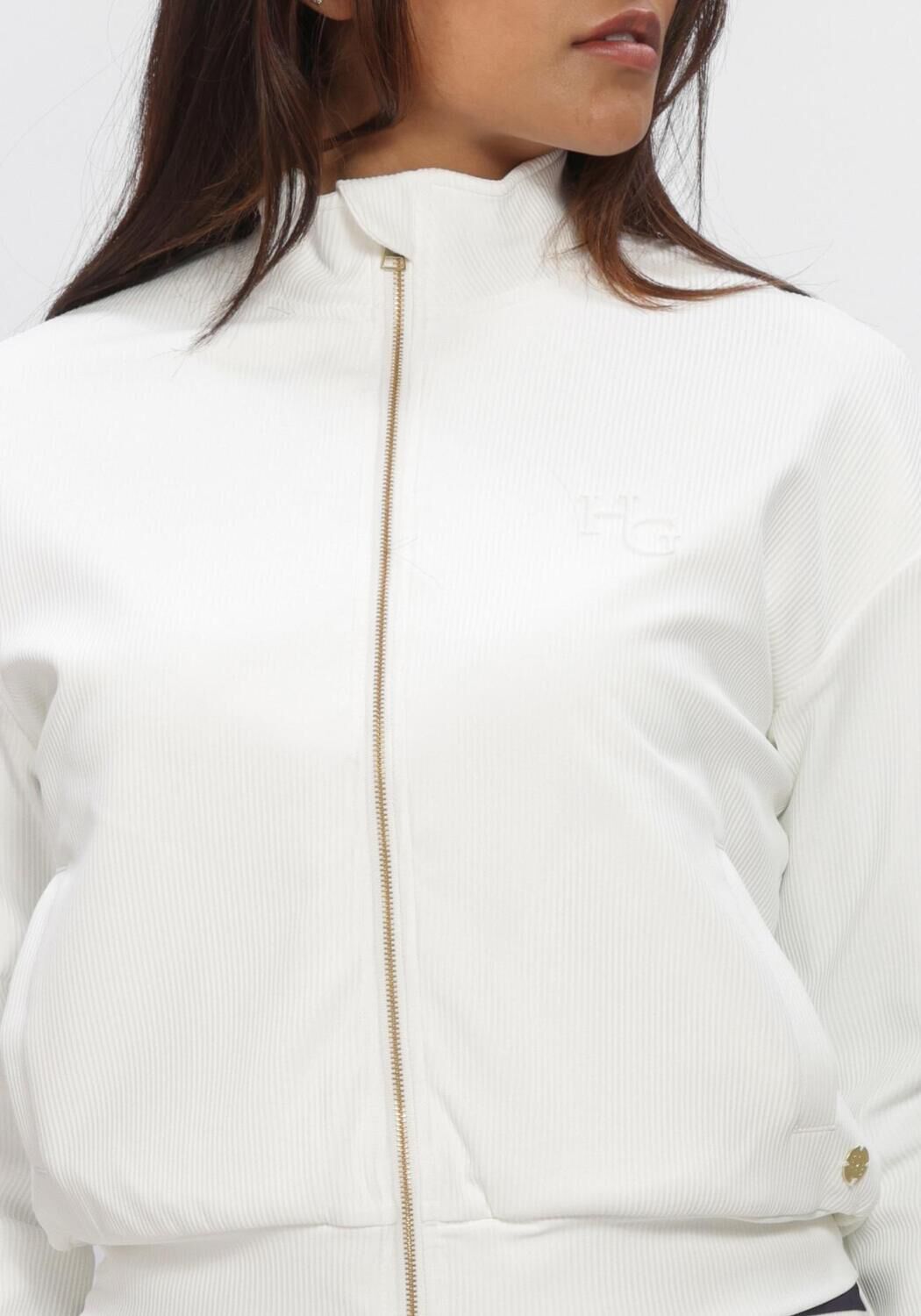 Gebroken wit HOUSE OF GRAVITY Jack ACTIVE JACKET RIB - large