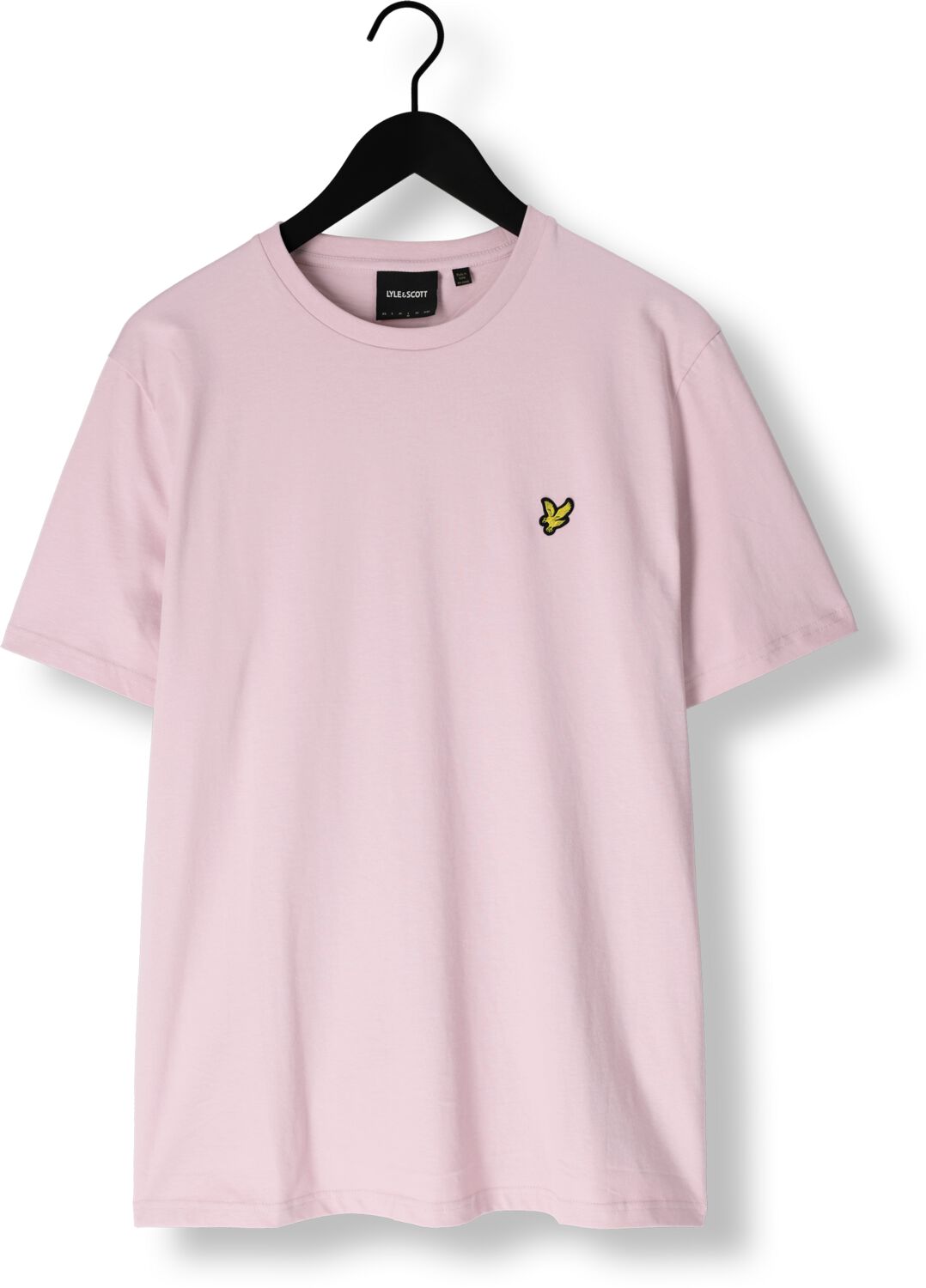 LYLE & SCOTT Heren Polo's & T-shirts Plain T-shirt Roze
