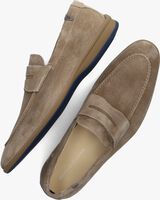 Taupe FLORIS VAN BOMMEL Loafers SFM-40004-02 - medium