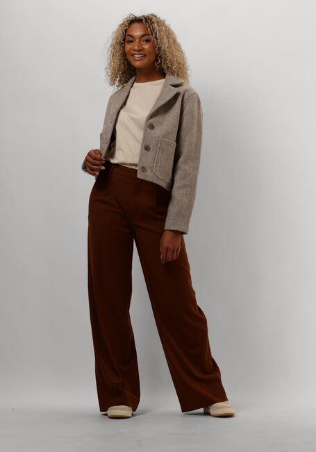 Beige MSCH COPENHAGEN Mantel MSCHBOONE JOSIA SHORT JACKET - large