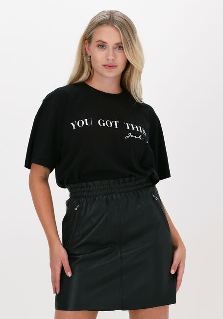 Zwarte JOSH V T-shirt TEDDY YOU GOT THIS - large