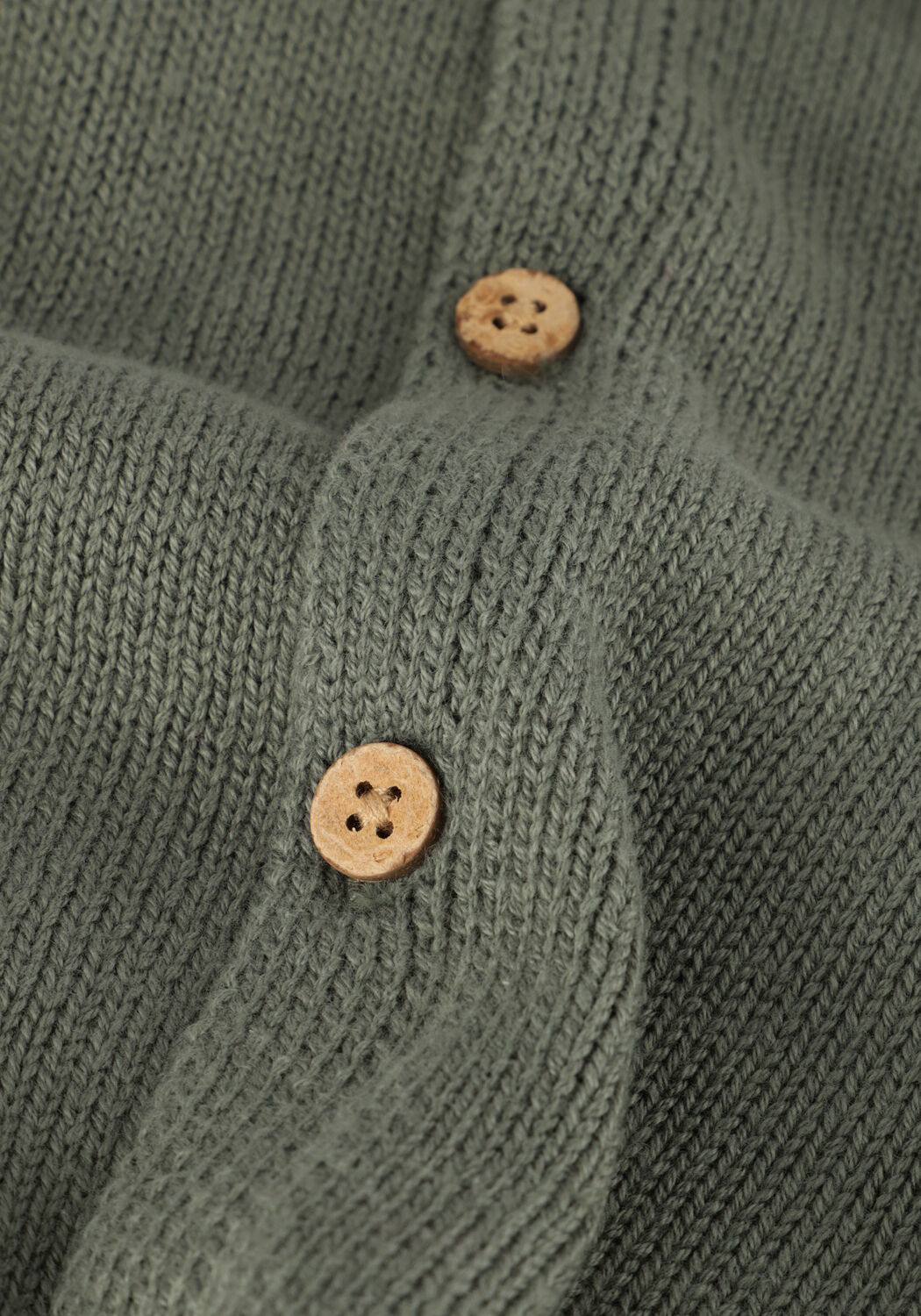 Groene LIL' ATELIER Vest NMMTHEO LS LOOSE KNIT CARD - large