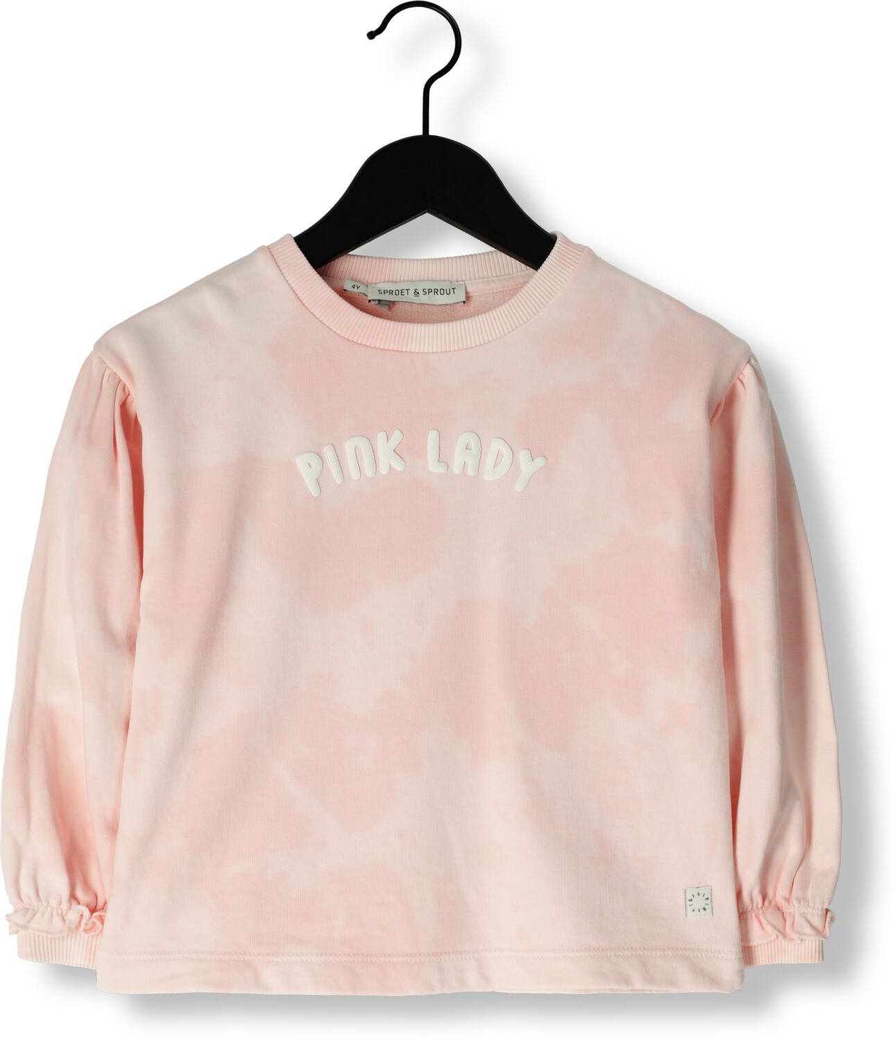 Sproet & Sprout Meisjes Truien & Vesten Sweatshirt Tie Dye Lichtroze