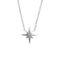 Zilveren ATLITW STUDIO Kettingen SOUVENIR NECKLACE STAR BURST - medium